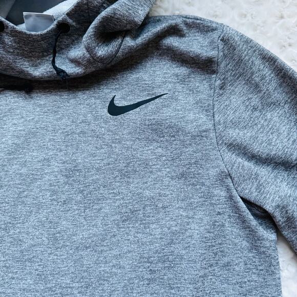 Nike Mens Therma Fit Training Pullover Hoodie Sweatshirt Grey CU6214-063 Small - Picture 13 of 13